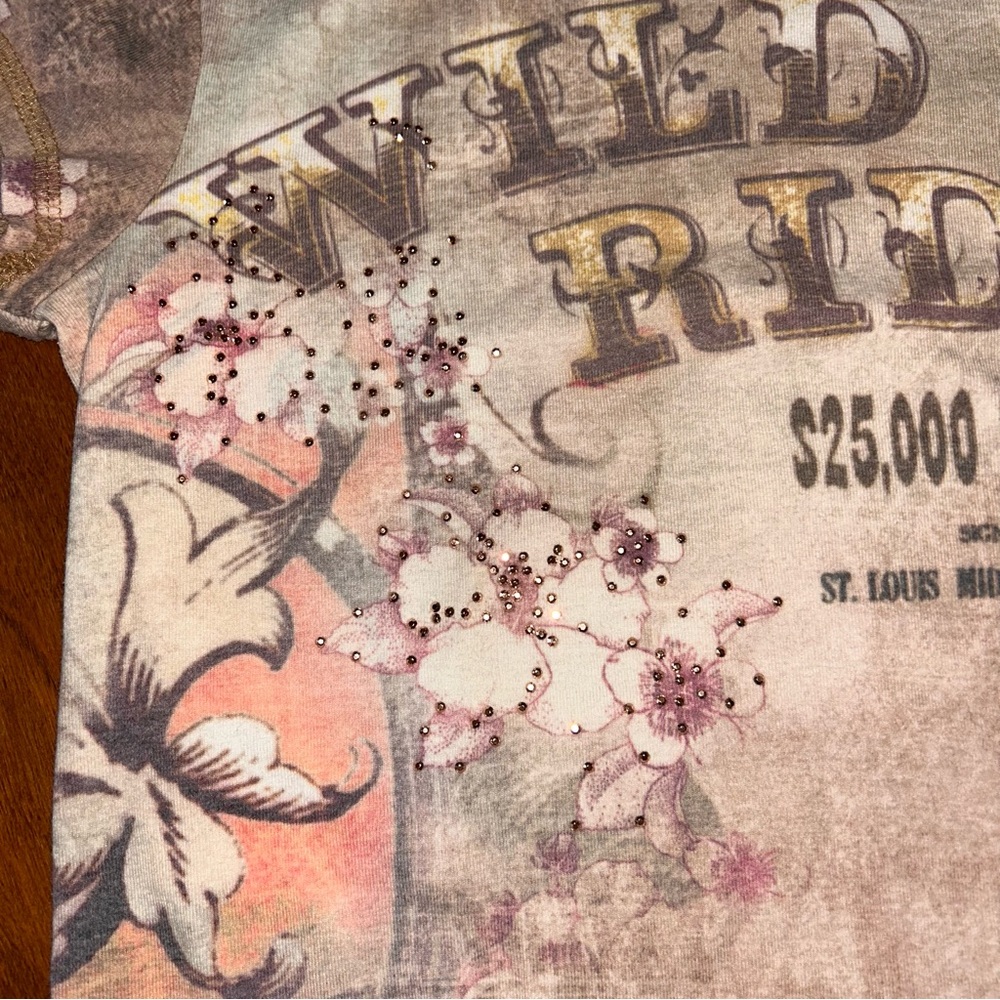 Wild Ride Bedazzled Graphic Tee - Picture 7 of 8